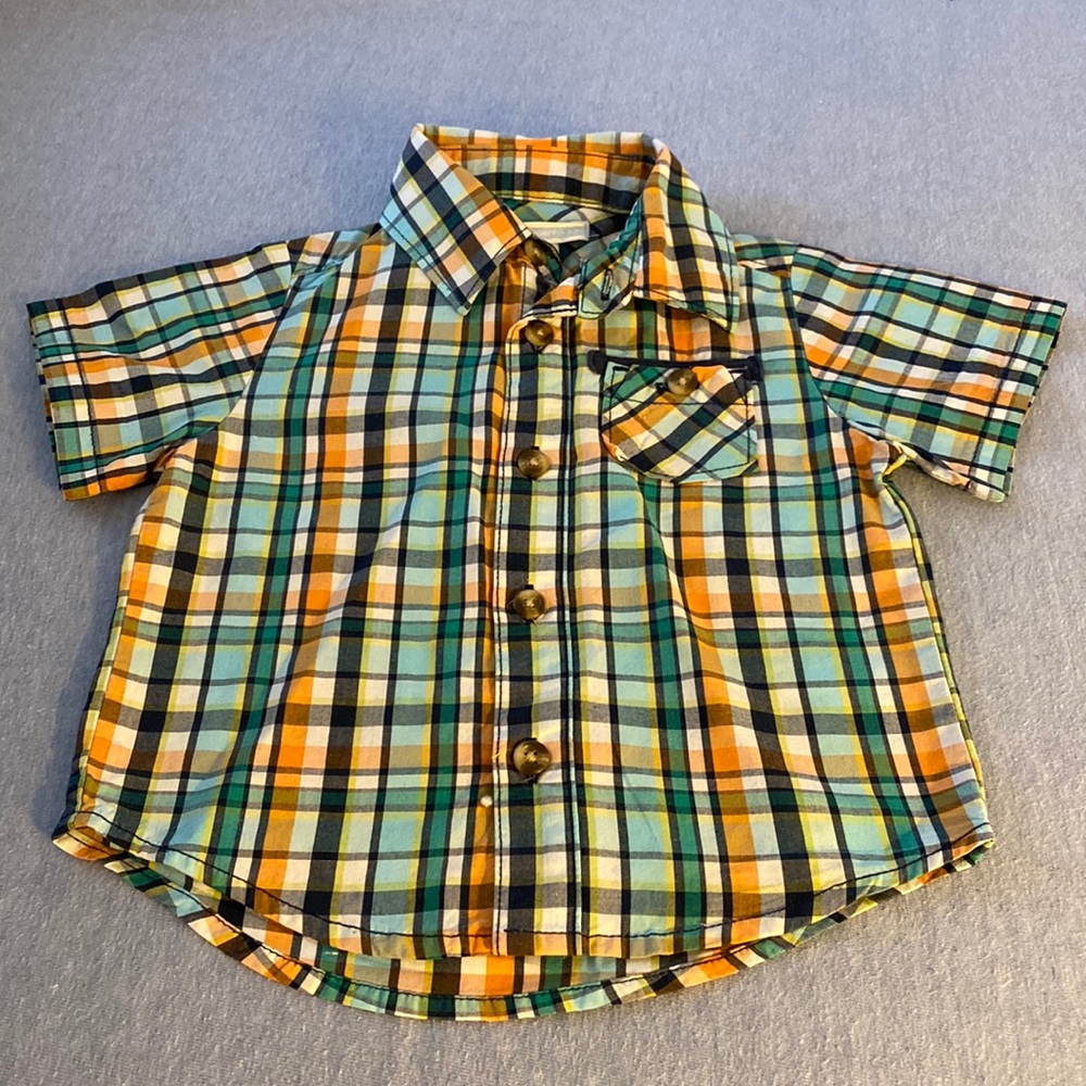 Short sleeve baby shirt
